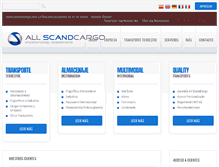 Tablet Screenshot of allscandcargo.com